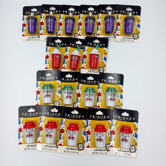 Lot of 18 Friends Flavored Lip Balms - Picture 1 of 1